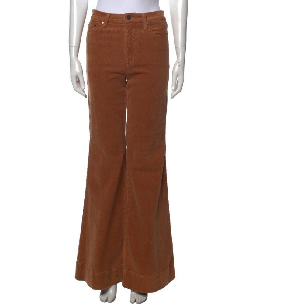 ALICE + OLIVIA Wide Leg Pants Size: S Corduroy Hig Rise
